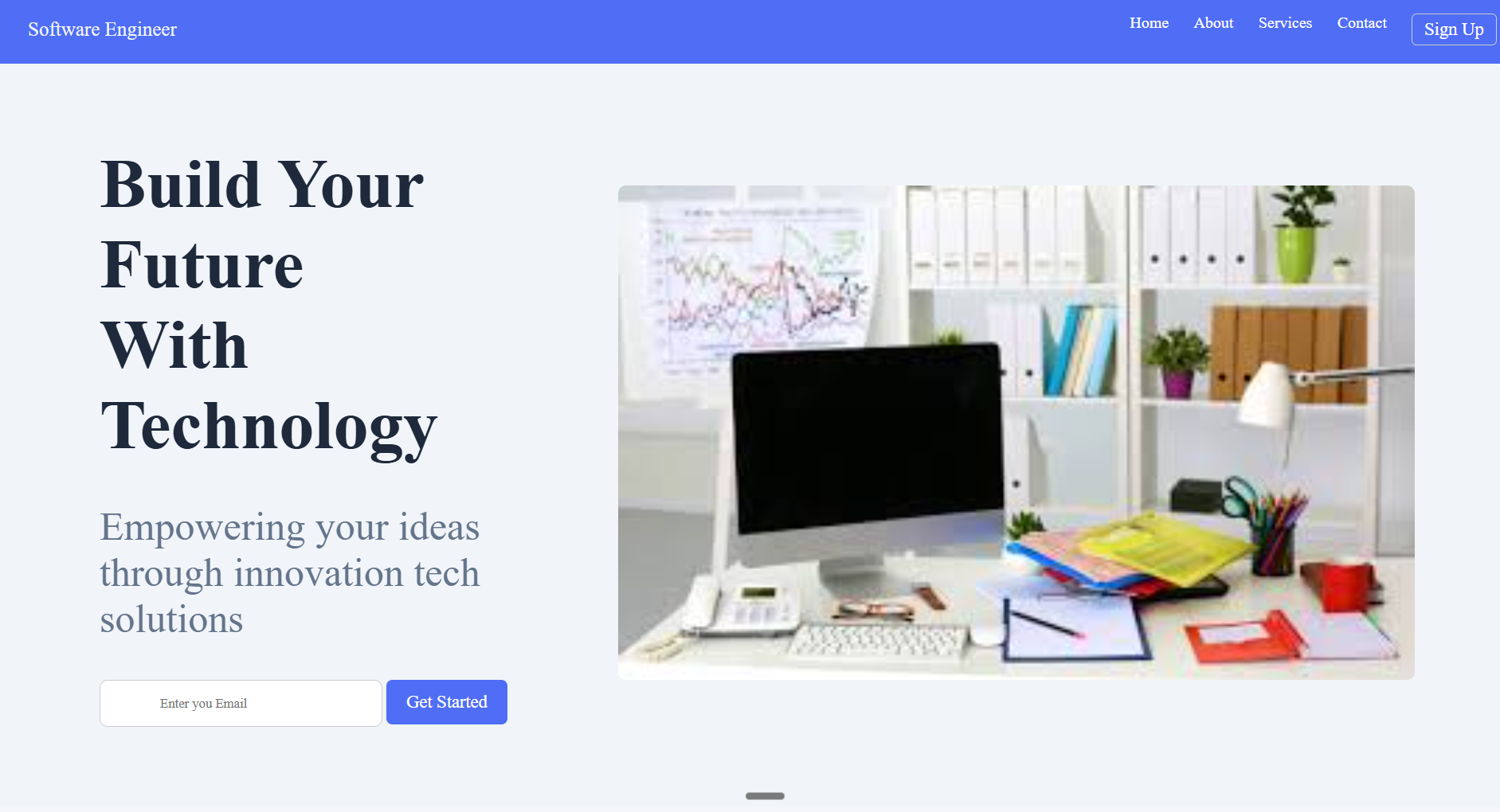 Technology Practice Website